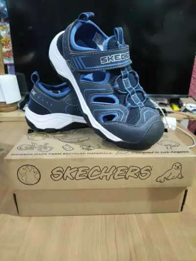 Zapatillas Skechers azules para niños - miniatura 1