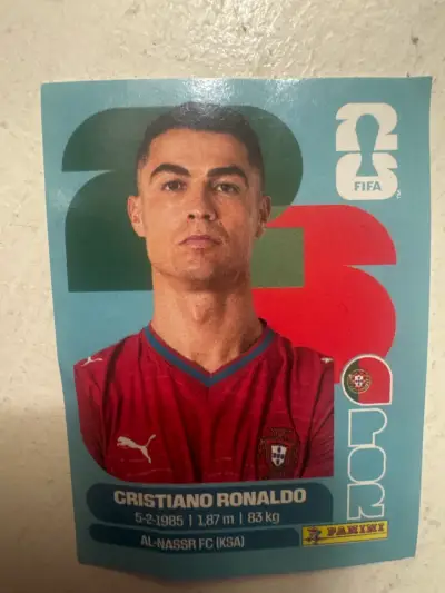 Lámina Cristiano Ronaldo Panini FIFA 2026 - miniatura 2