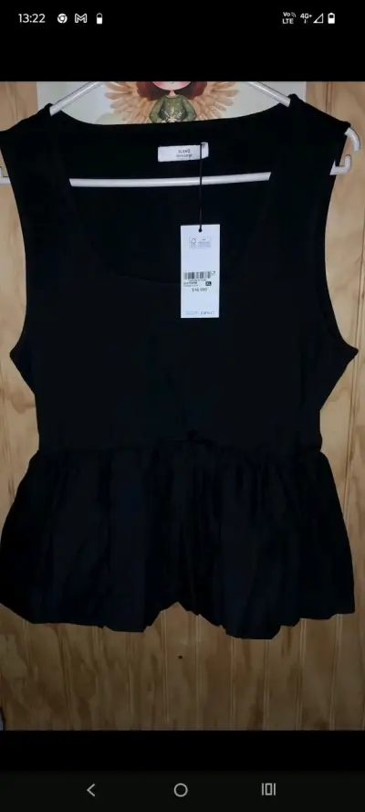 Blusa negra Alaniz XL - miniatura 1