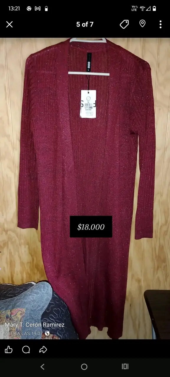 Blusa negra Alaniz XL - 2