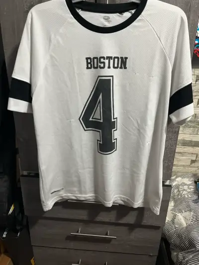 Polera deportiva blanca Boston - miniatura 1