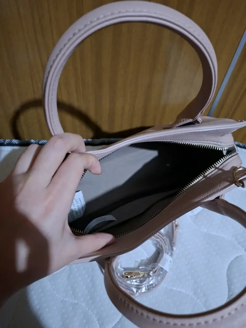 Cartera rosa elegante - 3