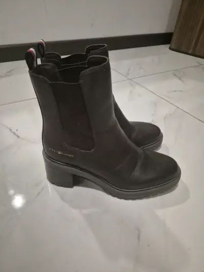 Botines negros estilo Chelsea - miniatura 2