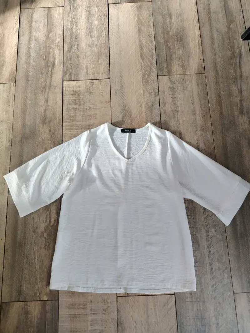Chaqueta de mezclilla con mangas estampadas - 5