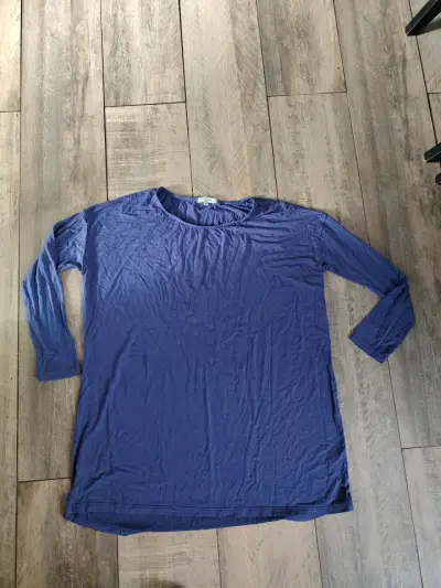 Chaqueta de mezclilla con mangas estampadas - miniatura 6