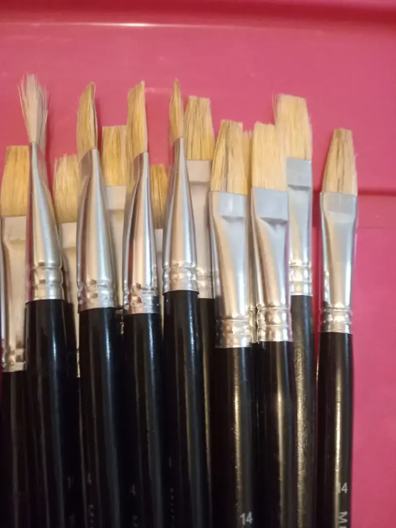 LOTE de pinceles para pintura número 14
