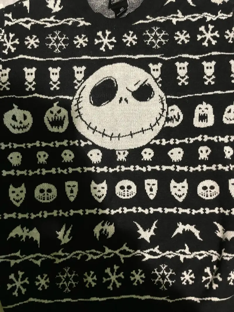 Sweater Jack Skellington - 4