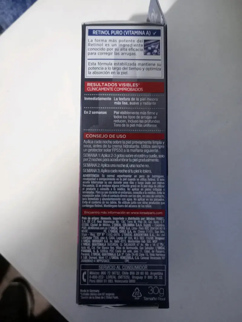 Sérum L'Oreal Revitalift Retinol - 4