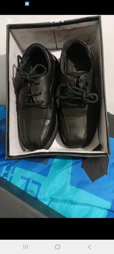 Zapatos de vestir negros para hombre - miniatura 2