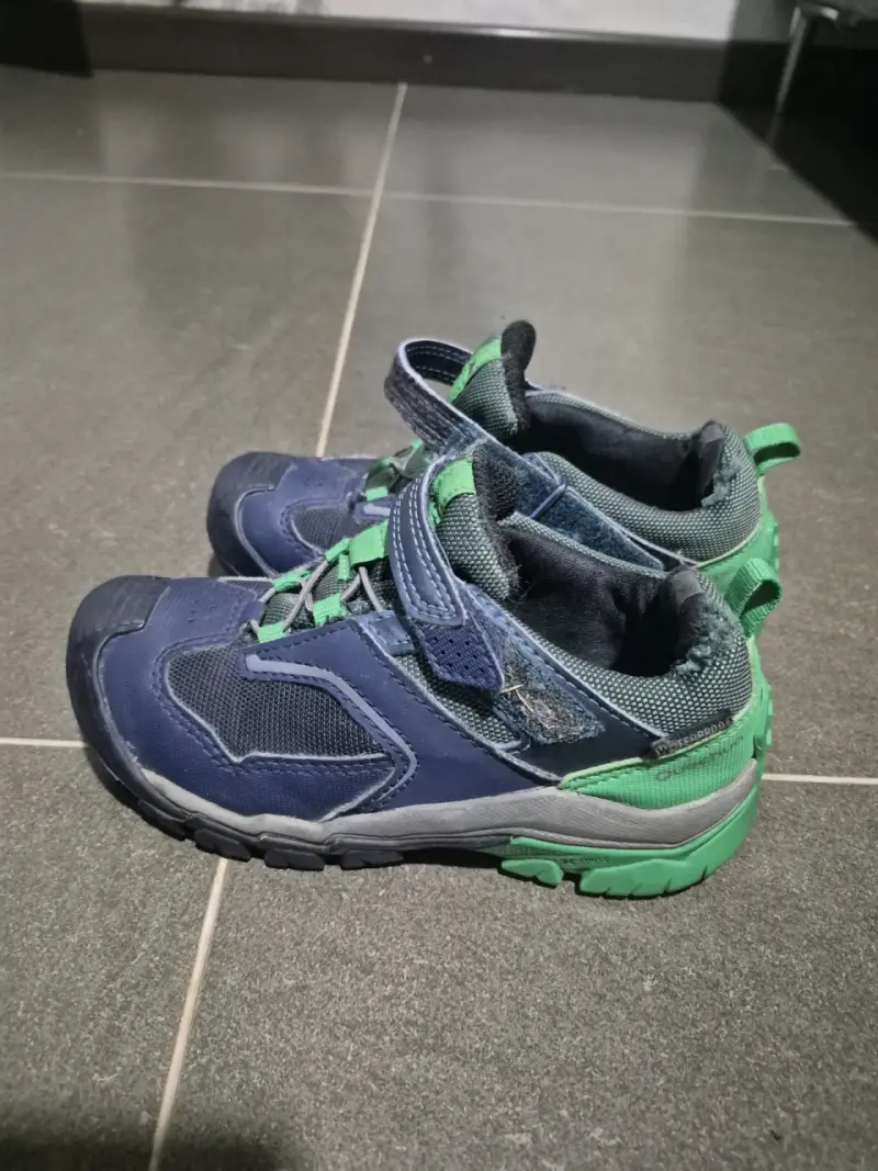 Zapatillas deportivas azul y verde - 3
