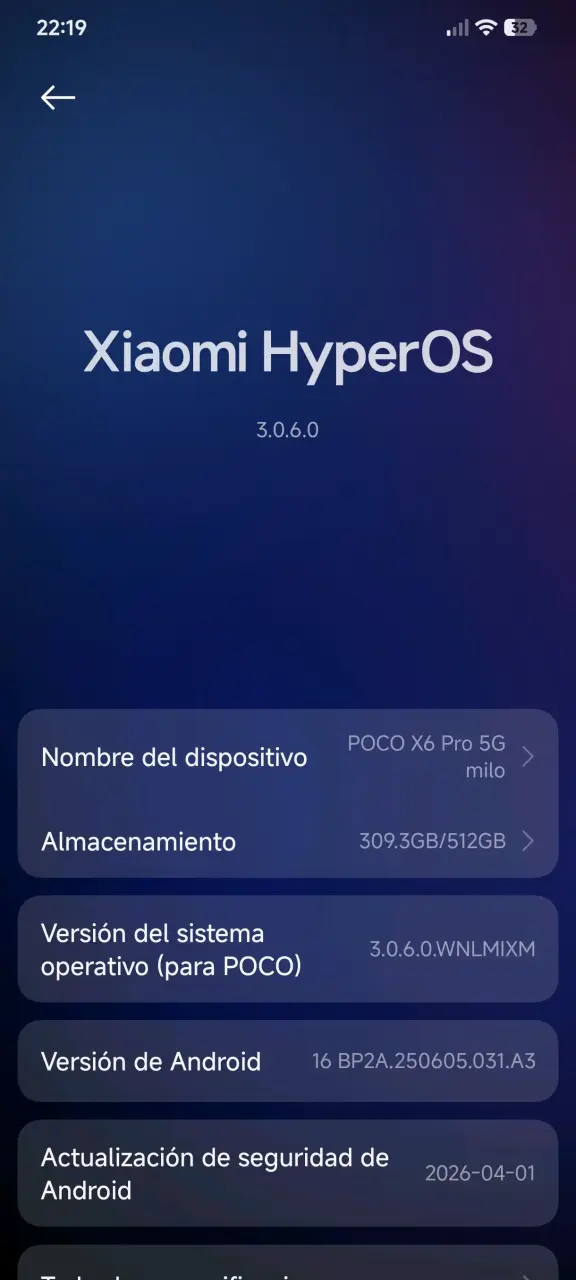 Smartphone poco x6 pro - 4