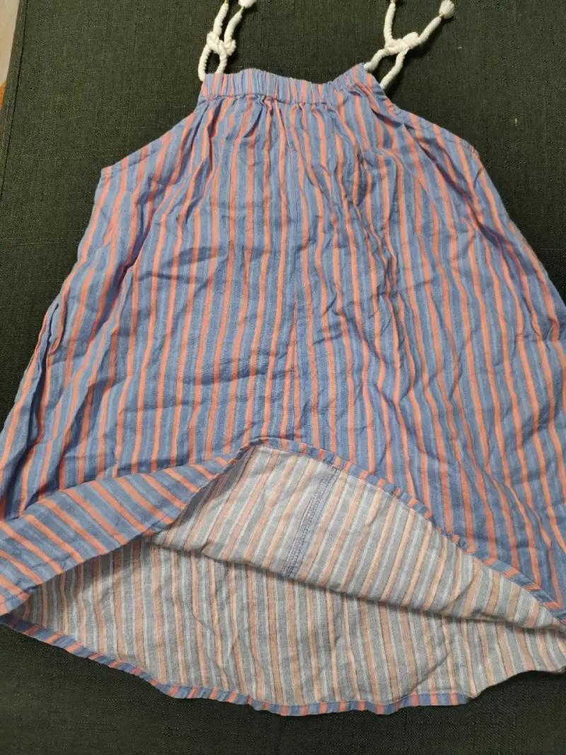 Vestido de verano rayado - 3