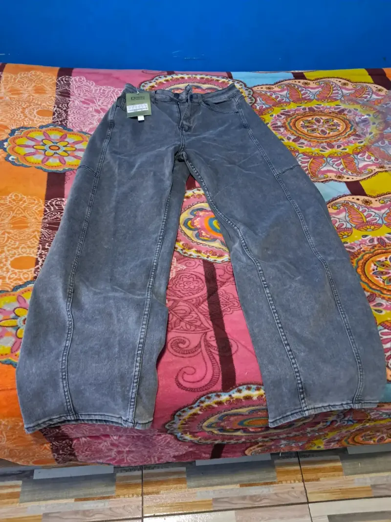 Jeans largos gris oscuro - 2