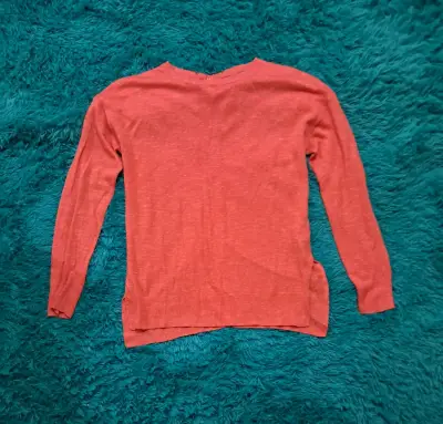 Sweater anaranjado para mujer - miniatura 1