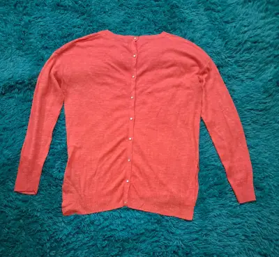 Sweater anaranjado para mujer - miniatura 2