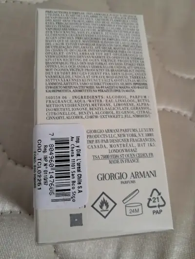 Perfume Acqua di Giò 30ml - miniatura 3