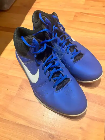 Zapatillas de basquetbol azul Nike - miniatura 2