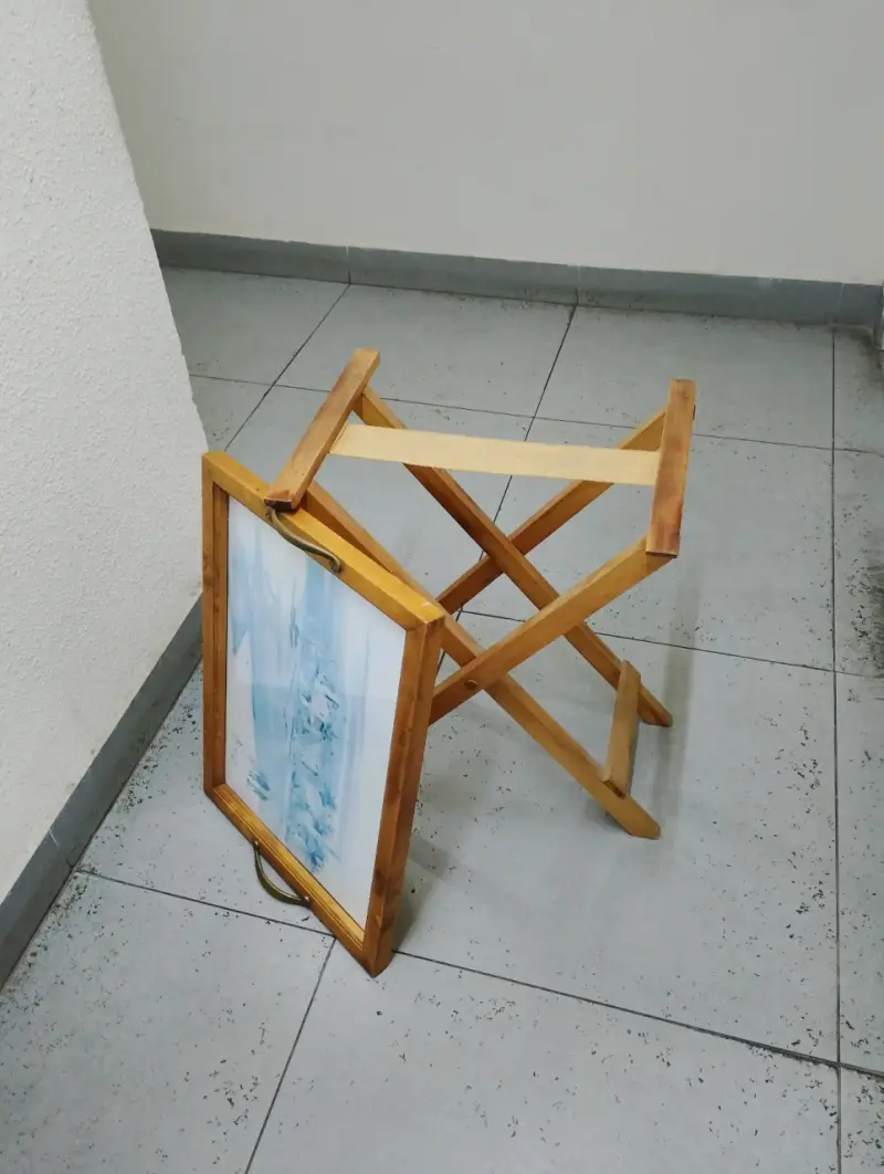 Bandeja de madera con diseño - 2