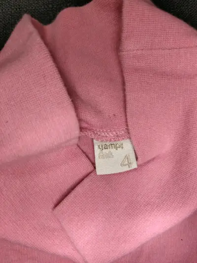 Polera rosa manga larga - miniatura 2