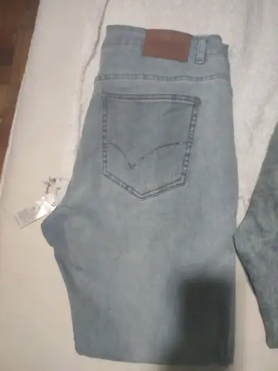 Jeans marca de mezclilla - miniatura 1