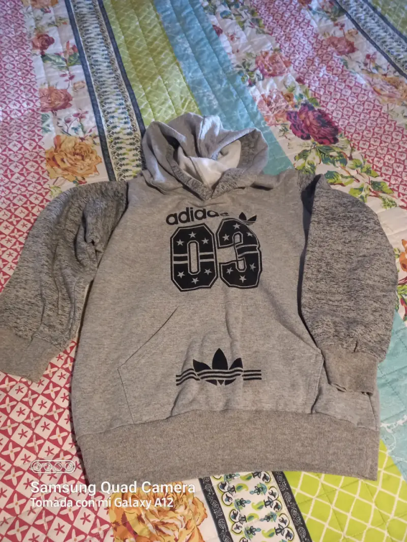 Chaqueta infantil roja con capucha - 4