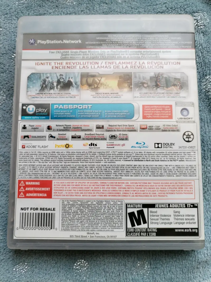 Juego PS3 Assassin's Creed III - 2