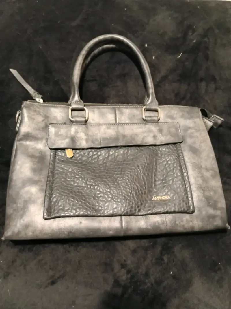 Cartera negra elegante - 3