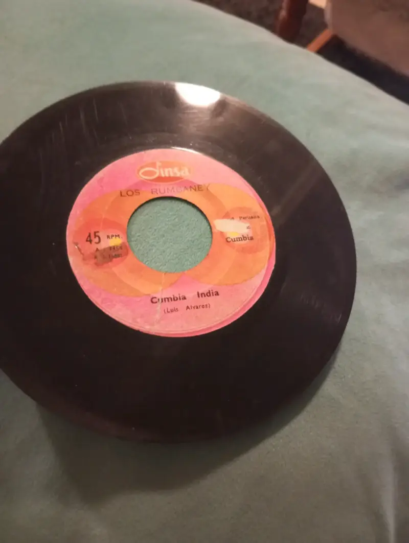Vinilo 45 RPM Los Rumbaney - Cumbia India (Sello D