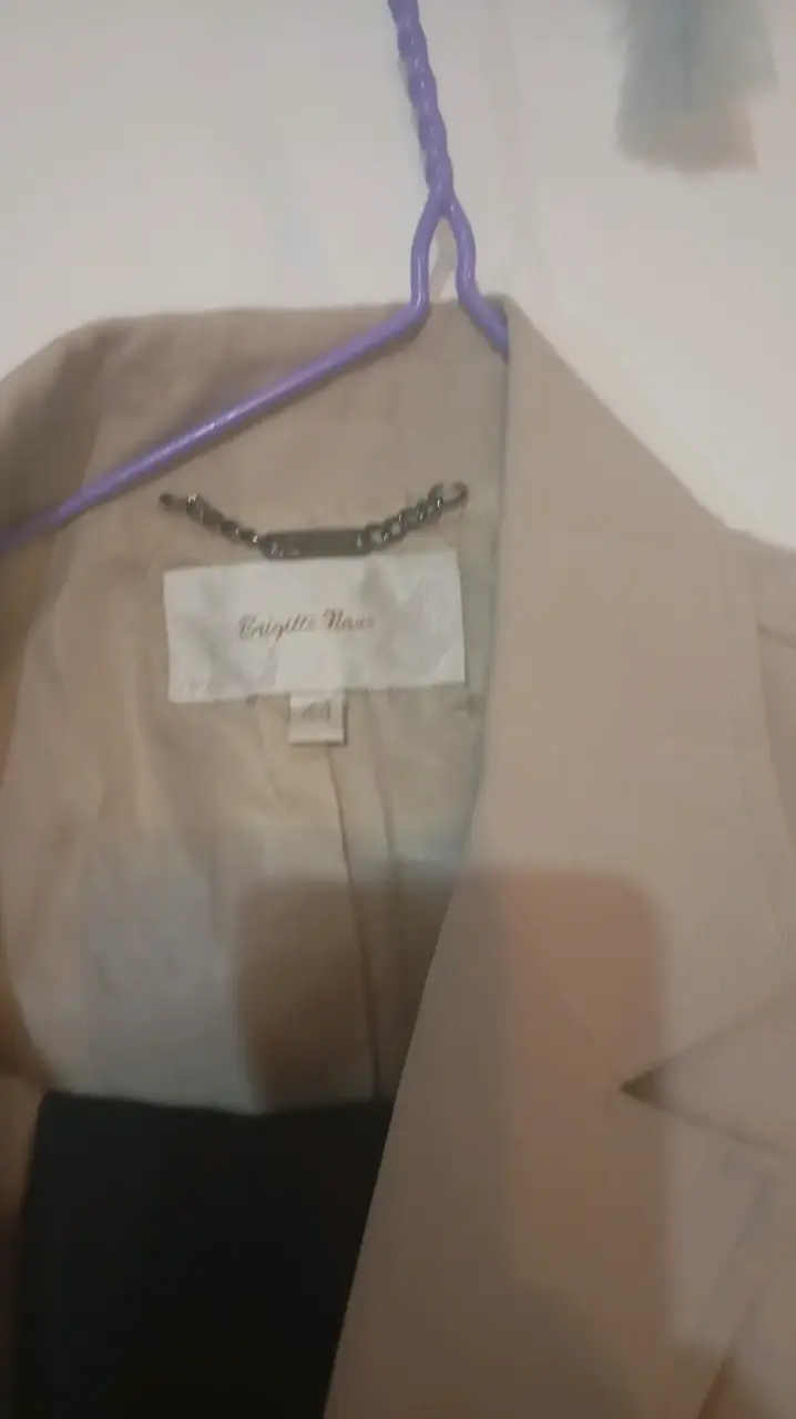 Blazer beige para mujer - 2