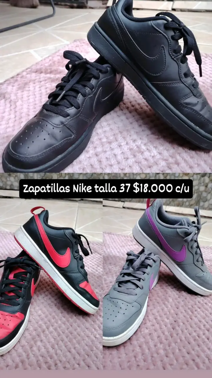 Zapatillas Nike negras talla 37