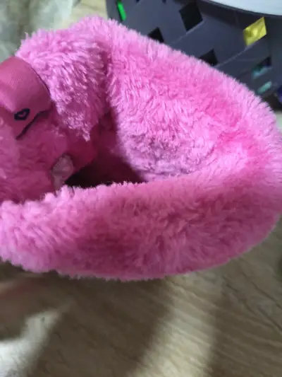 Botas de invierno infantiles azul y rosa - miniatura 5