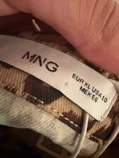 Vestido estampado leopardo - miniatura 2