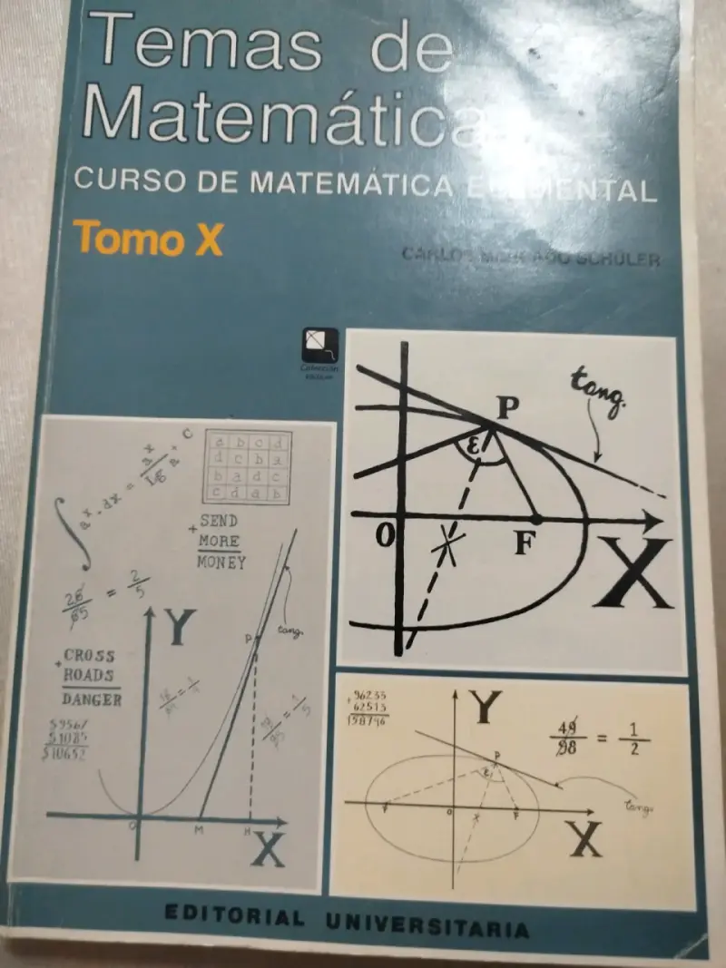 Libro Temas de Matemática Tomo X - 1