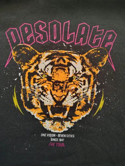 Polerón gris con tigre estampado - miniatura 2