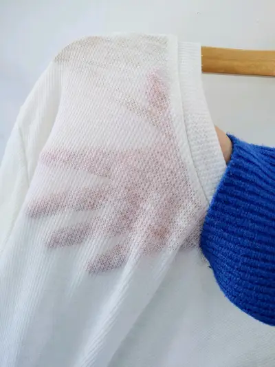 Polera blanca oversize - miniatura 4