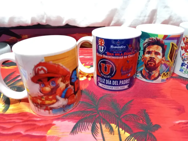 Tazas decorativas Mundial Y Día Del Padre - 2
