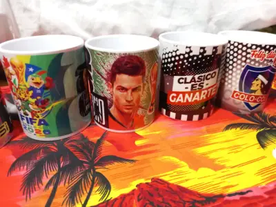 Tazas decorativas Mundial Y Día Del Padre - miniatura 3