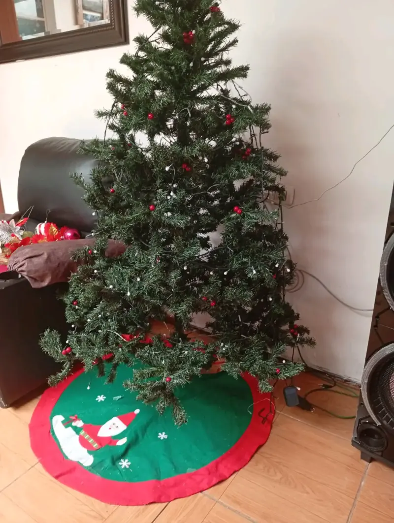 Árbol de Navidad artificial