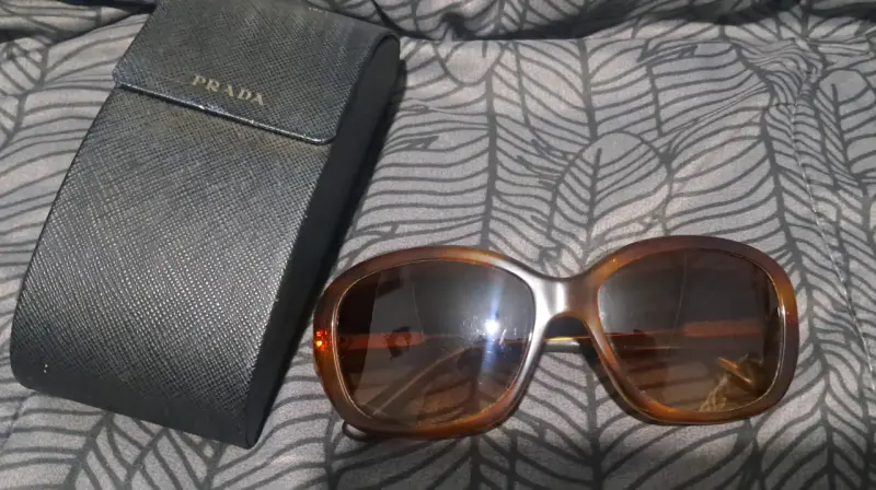 Lentes de sol Prada marrones - 1