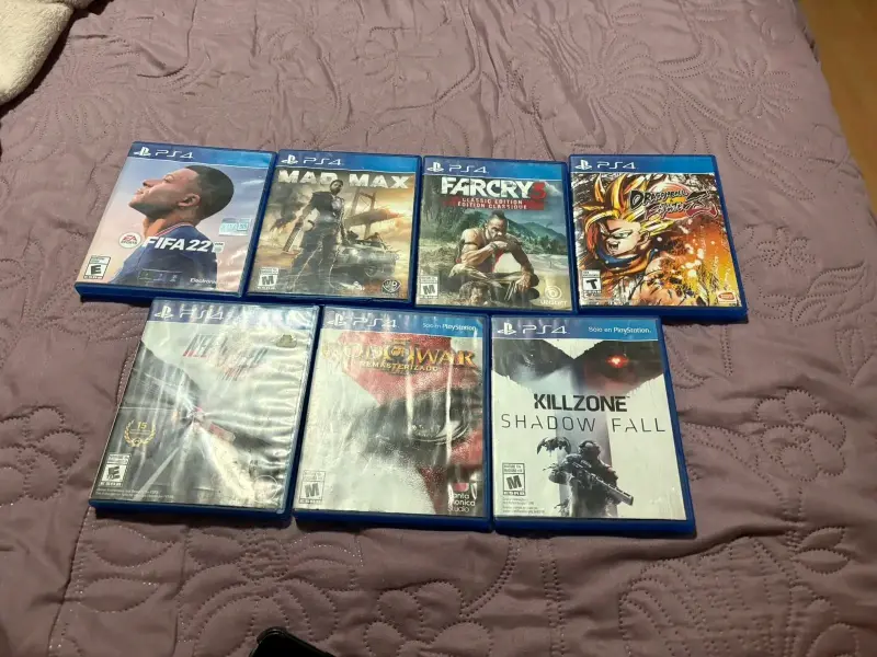 Lote de juegos PS4