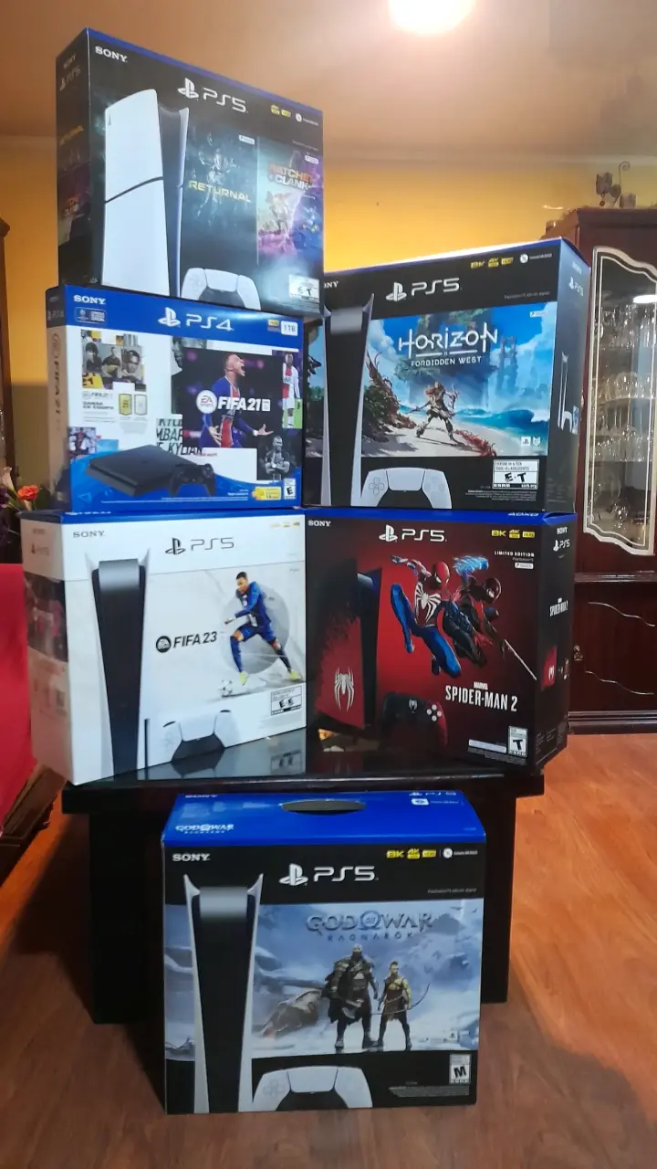Cajas PS5 y PS4 nuevas SONY vacias - 1