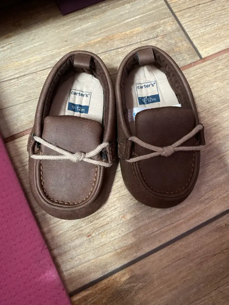 Zapatos mocasines bebé café - 1