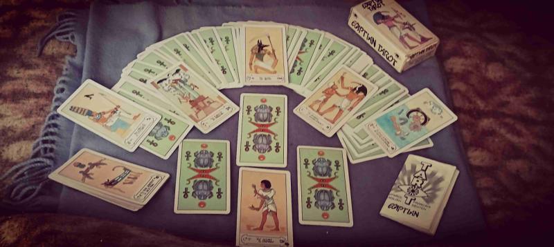 Tarot egipcio con caja original - 1