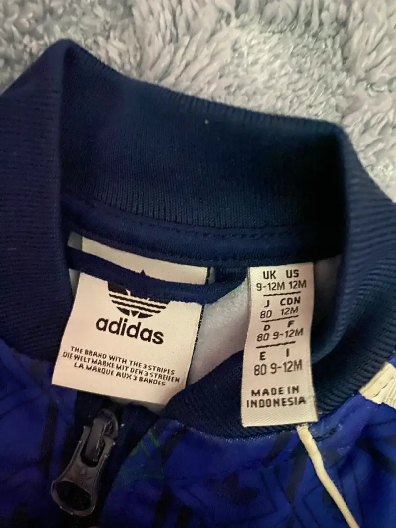 Conjunto deportivo infantil Adidas azul - 3
