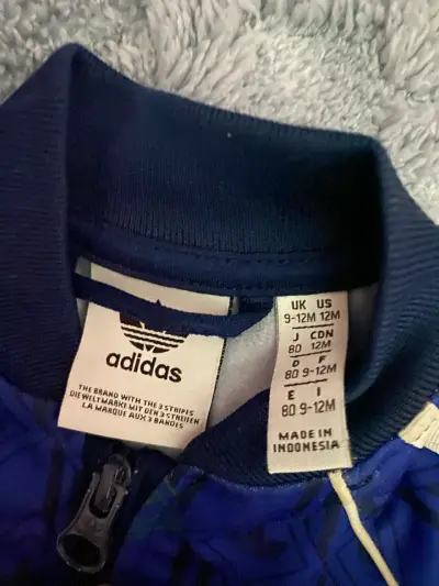Conjunto deportivo infantil Adidas azul - miniatura 3