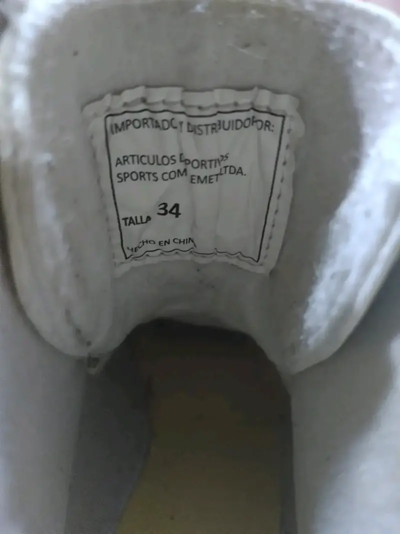 Patines blancos con cordones rosados - 6