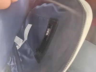 Bolso Zara nuevo blanco azul y negro - miniatura 5