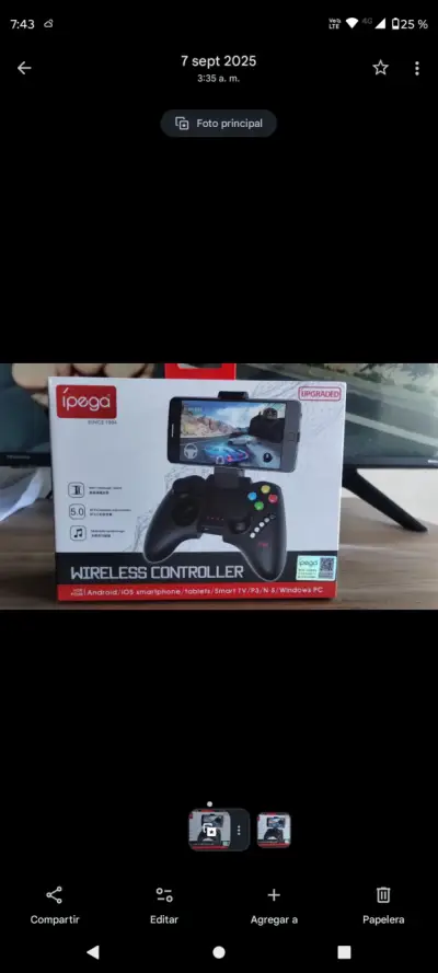 Control inalámbrico iPega - miniatura 1