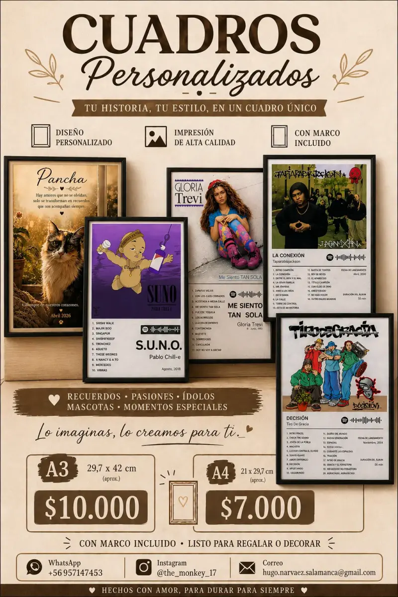 Cuadros personalizados. Fútbol, música, películas. - 3