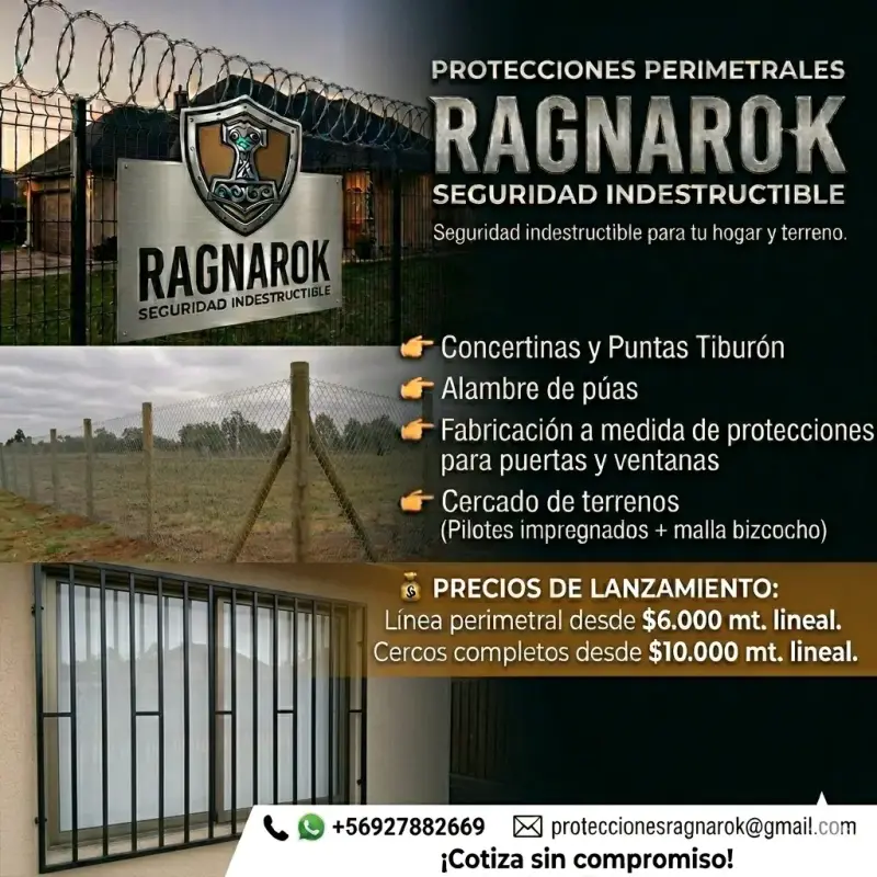 Protecciones perimetrales Ragnarok